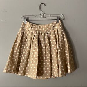 Polka Dot Mini Skirt
